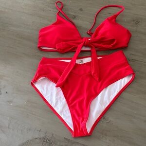 Red Bikini Set size medium